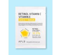 APLB Masque en tissu pour le visage Rétinol Vitamine C Vitamine E Sheet Mask - 25 ml / 1 pc