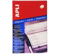 Apli 000003 Lot de 6000 Etiquettes ordinateur 89 mm x 23,3 mm