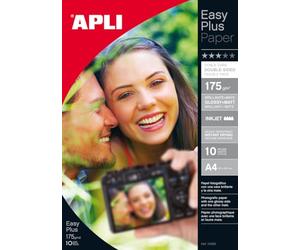 Apli 010688 10 Papier Photo Double Face, 210 x 297mm, 175 g
