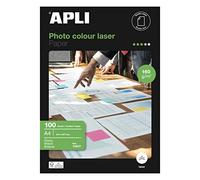 APLI Papier Brillant A4 (210 x 297 mm) 160 g/m² 100 feuilles