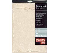 APLI Papier illustré polyvalent DECAdry Parchemin moderne A4 90 g/m² 20 feuilles