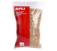 APLI – Bracelets caoutchouc 013743 – 1 kg – 60 x 2 mm – Mauve
