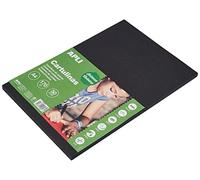 Apli 014253 Lot de 50 Feuilles de carton 210 x 297 mm Noir