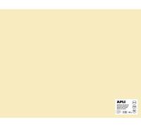 Apli 014255 Lot de 25 Feuilles de carton 500 x 650 mm Ivoire