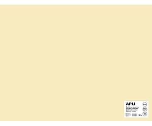 Apli 014255 Lot de 25 Feuilles de carton 500 x 650 mm Ivoire