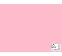 Apli 014261 Lot de 25 Feuilles de carton 500 x 650 mm Rose