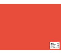 Apli 014265 Lot de 25 Feuilles de carton 500 x 650 mm Rouge