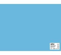 Apli 014267 Lot de 25 Feuilles de carton 500 x 650 mm Bleu Ciel