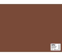 Apli 014271 Lot de 25 Feuilles de carton 500 x 650 mm Marron
