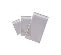 APLI Sachets adhésifs 016222 – Polypropylène 250 x 330 mm Transparent Blanc 100 pièces