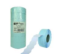 Apli 100913 Lot de 7 Rouleaux de 1500 Etiquettes permanent sinusoïdale 22 x 12 mm Blanc