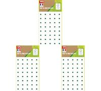 APLI 101342 - Pochette 240 oeillets blancs 100% recyclé Ø 13 mm (Lot de 3)