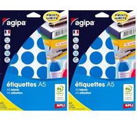 Apli 101356 - Etui 240 pastilles multi-usage bleu Ø 30 mm (Lot de 2)