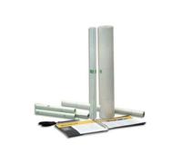 APLI 10153 - Couvre-livres adhésif repositionnable en rouleau 5 x 0,50 mm - Transparent
