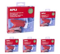 Apli 101546 - Pistolet Textile à Aiguille Fine - Pistolet étiquettes Textile pour Tissus Fins et délicats. 26 x 12 mm (Lot de 5)