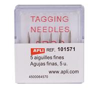 APLI 101571 - Pack de 5 aiguilles fines pour étiqueteuses textiles
