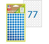 Poch 462 Etq Bleu Diam 8 Mm 100%Recy