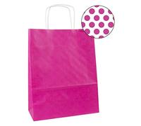 APLI Sacs kraft 101838 - 50 sacs, 24 x 11 x 31 cm, rose fuchsia