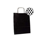 Apli 101841 Lot de 50 Sacs Kraft 35 x 16 x 40 cm Noir