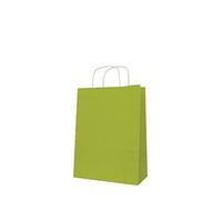 APLI Sac en papier kraft 101848 - 50 sacs 24 x 11 x 31 cm Vert lime