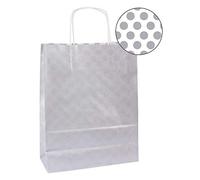 Apli 101851 50 Sacs Kraft, 35cm x 16cm x 40cm, Argent