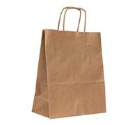 APLI Sacs kraft 101852 – 50 pièces, 18 x 8 x 21 cm, brun