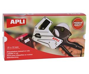 Apli 101948 Pince à Étiqueter Haute Qualité, 1 ligne/8 Caractères, 8mm