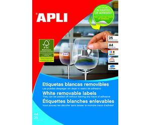 APLI 10197 - Blister con etichette, 6750 Pezzi