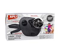 Apli 102365 Pince à Étiqueter Haute Qualité, 2 lignes/9 Caractères, 5mm
