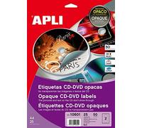 APLI Étiquettes 10601 blanches