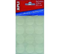 APLI Pastilles de scellement apli G Ø 25 mm, boîte de 120, incolore