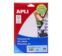 APLI 11174 - Blister avec étiquettes