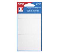 Agipa ¿Tiquettes Multifonctions, 25 X 50 Mm, Blanches