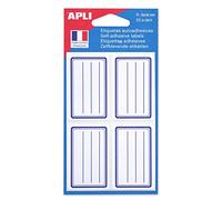 APLI 111977 - Pochette de 32 étiquettes scolaires 36x56 mm