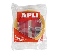 Apli 11266 - Ruban adhésif transparent 19 mm x 66 m