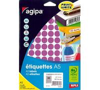 Apli 114316-960 pastilles multi-usage mauve Ø 15 mm