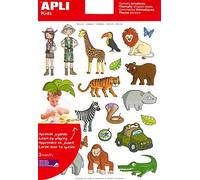 Apli Autocollants À Thème Jungle, 66 Étiquettes 1 Unité(S)