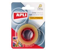 APLI 11517 Ruban adhésif transparent 12 mm x 33 m