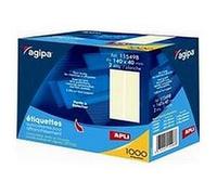 APLI 115498 1000 étiquettes pour affranchissement 140x40 mm (norme postale) G