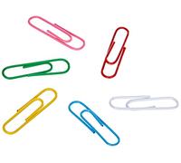 Apli 11723 Boîte de trombones Multicolore 32 mm