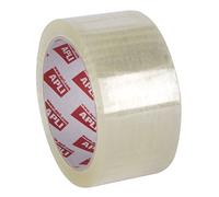 APLI 11942 - Lot de 36 rouleaux adhésifs d'emballage standards et silencieux en polypropylène transparent - 48 mm x 66 mm