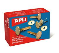APLI Attaches parisiennes 12285 – Boîte de 100 avec œillets 18 mm
