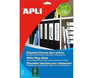 APLI 1232 - Blister con etichette, 175 Pezzi