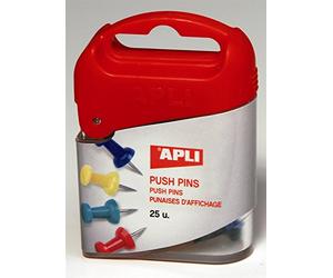 APLI 12349 - Boîte distributrice de 25 punaises d'affichage