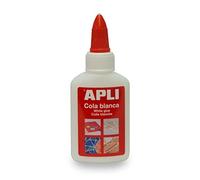 APLI Colle blanche 12848 – 40 g – Convient à un usage scolaire