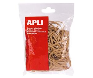 Apli 12863 - Bracelets élastiques en caoutchouc naturel - Ø 160 x 5 mm - 100G