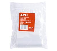 APLI Sacs à fermeture automatique 13128, Lot de 100, 100 x 150 mm