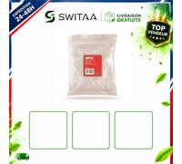 Apli 13133 Sachets Plastique Refermables 250x350 mm Lot de 100