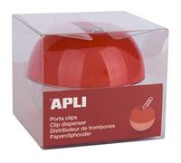 APLI 13351 - Porte-clips transparent avec clips