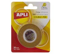 Apli 13385 - Ruban adhésif double face 30 mm x 10 m